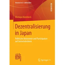 Dezentralisierung in Japan, Fachbücher von Momoyo Hüstebeck