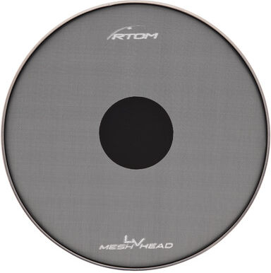 "Rtom LVMH13 13"" Mesh Drum Head Noir"