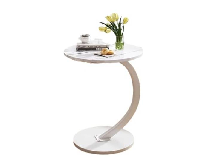 ksjdieunf Couchtisch Einfacher mobiler Couchtisch, Leichter Luxus-Balkon-Freizeittisch for den Haushalt, Wohnzimmer-Sofa-Seitenschrank Tische for Wohnzimmer