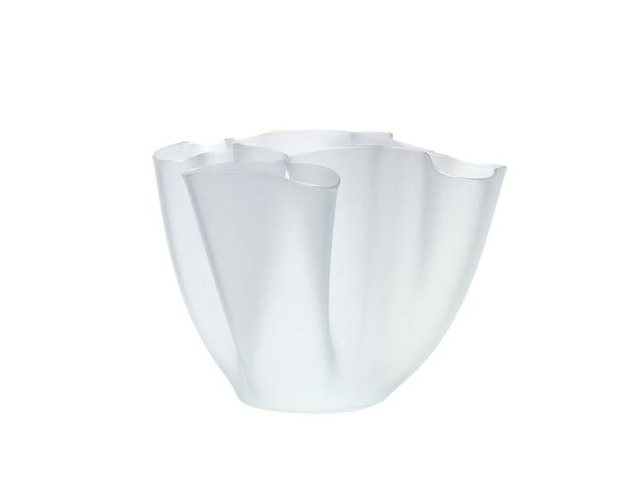 FONTANA ARTE vase CARTOCCIO (Opaline h 30 cm - Verre)