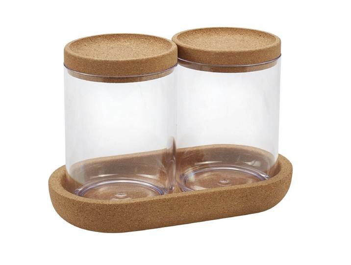 Set Aufbewahrungsboxen MORA durchsichtig 17.8x9.5x12cm