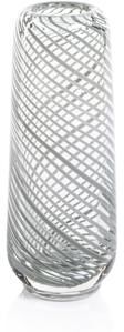 Zodax Chantilly Swirl Glass Bud Vase