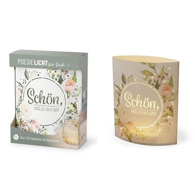Poesielicht 13x5H16 Blumen