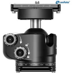 Leofoto P-LH40 Basisplatte (Stativ Schnellwechselplatte), Stativ Zubehör, Schwarz
