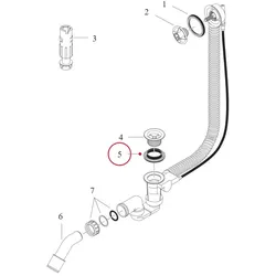 Hansgrohe Formring Ablauf , 96330000 96330000