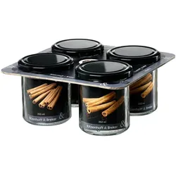 Ritzenhoff & Breker Mara Vorratsgläser-Set, Vorratsbehälter, Transparent