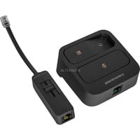 MDA105 QD USB-A Analog-Switch schwarz, Umschalter PC / Festnetz