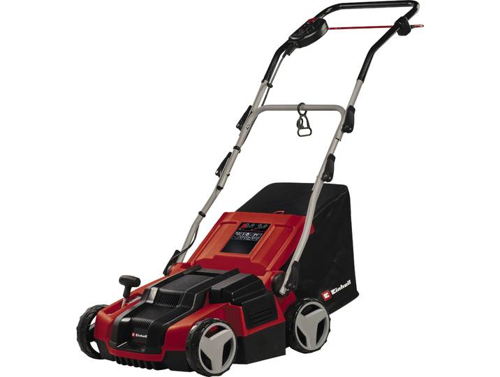 Elektro-Vertikutierer / Lüfter EINHELL GE-SA 1435/1 , rot (weiß, neutral), B:52,3cm H:105,5cm T:104,5cm, Vertikutierer, Elektro-Vertikutierer / Lüfter