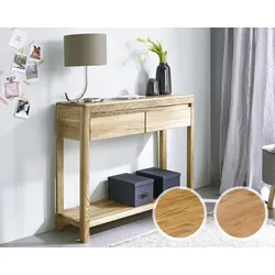 3S Frankenmöbel »Corner« Massivholz Konsole KM-0240 / Kernbuche geölt / 90 x 78 x 33 cm
