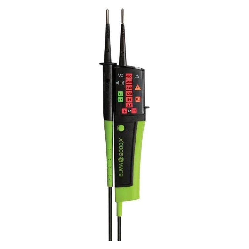 Elma Instruments Spannungs- und Durchgangsprüfer 12...690 VAC/DC (CAT IV, Spannungsprüfer) (ELMA 2000X)