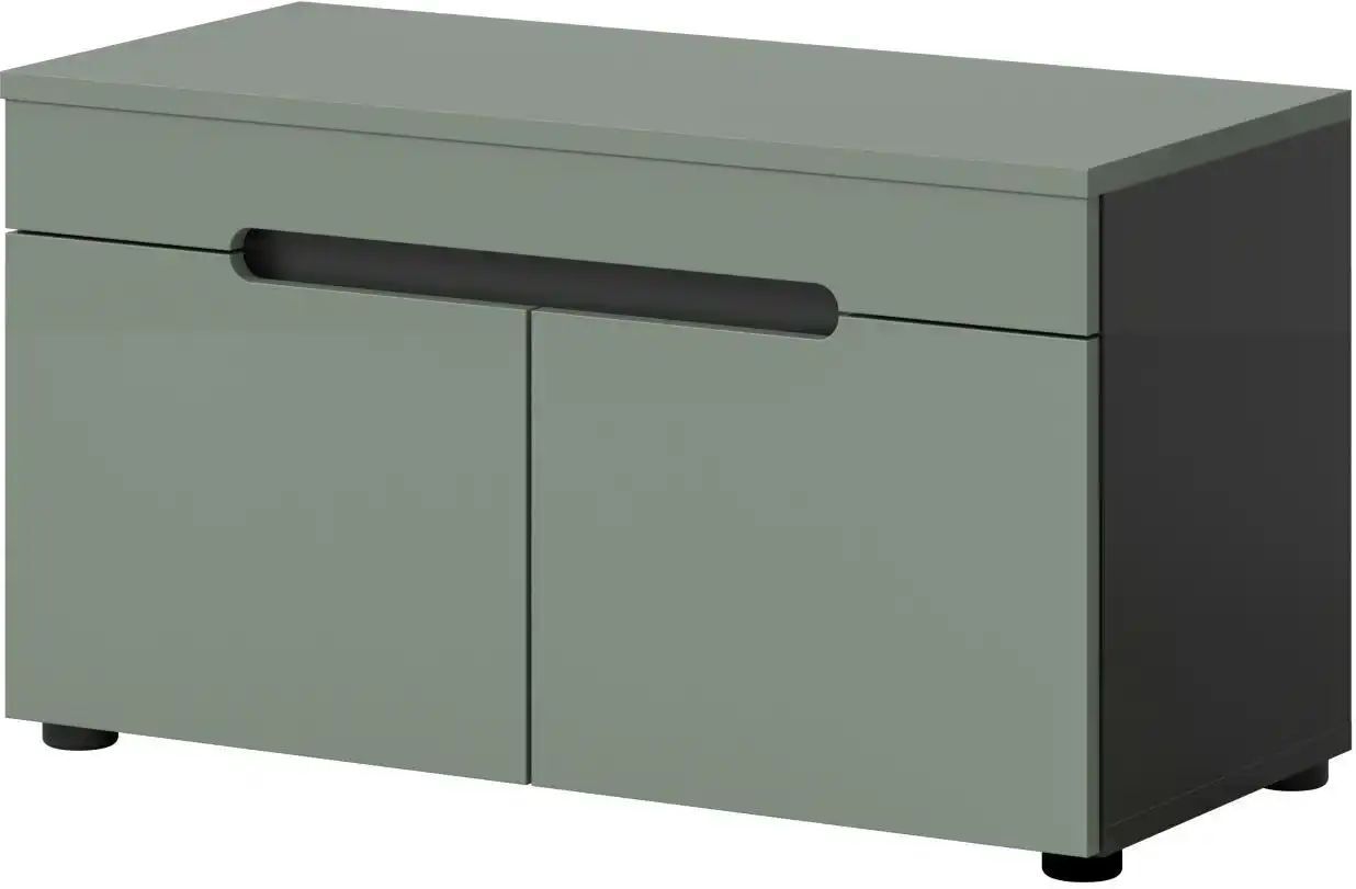 Höffner Sitzbank  Canu ¦ grau ¦ Maße (cm): B: 80 H: 45
