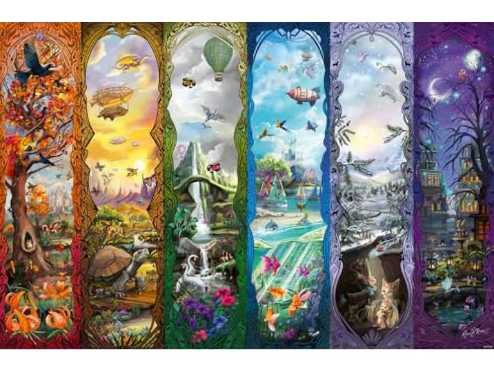 Ravensburger Puzzle 12001422 - Die sechs Portale - 7000 Teile Puzzle für Profis und Fantasy-Fans, Geschenke für Erwachsene und Kinder ab 14 Jahren