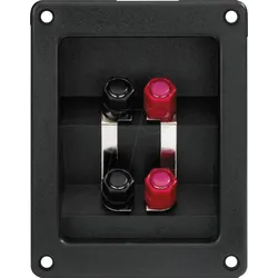 MON ST-400 - Bi-Wiring-Terminal, vernickelte Kontakte