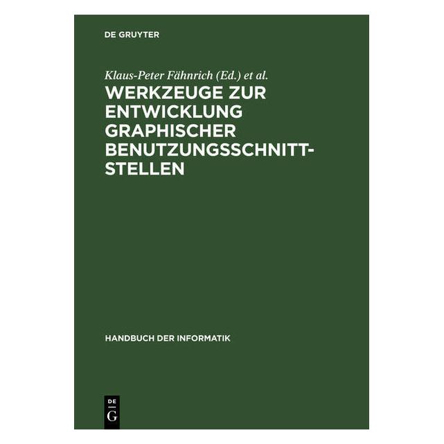 De Gruyter Werkzeuge zur Entwicklung graphischer B (67827922)