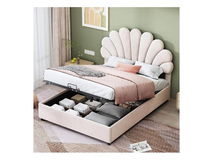 LuxusKollektion Polsterbett Polsterbett Kinderbett 140x200