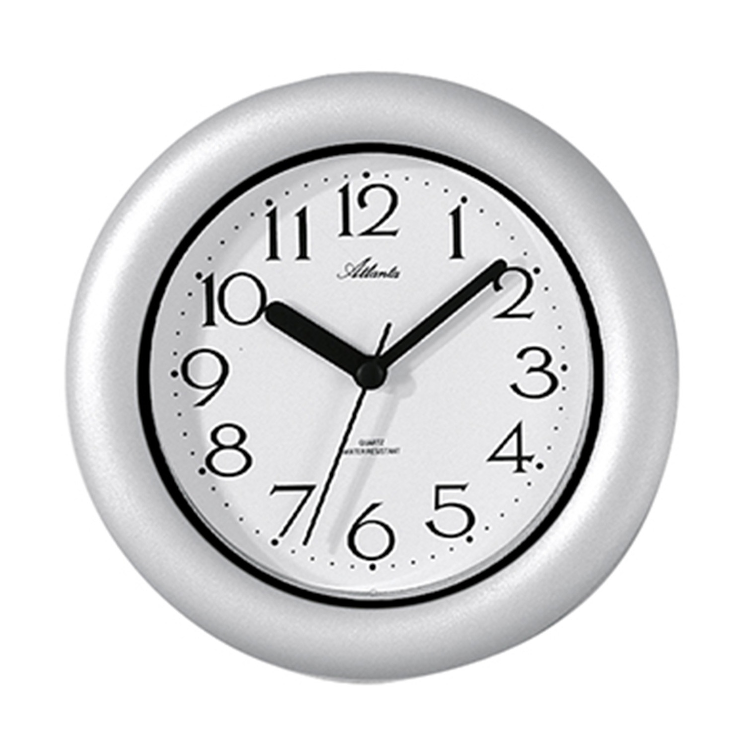 Atlanta wandklok quartz model 454-4 diameter: 17 cm