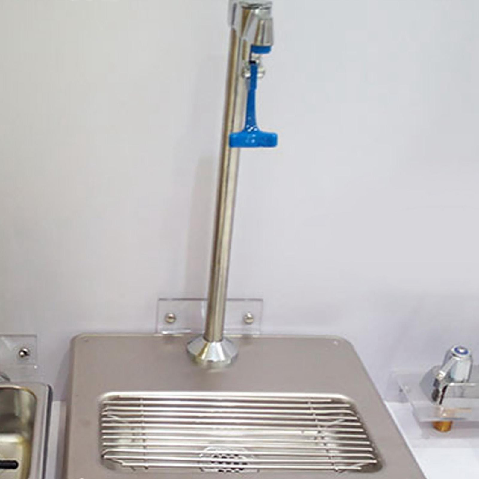Cocosity Drukknopkraan voor glazen vulstation met vertraagde watertoevoer