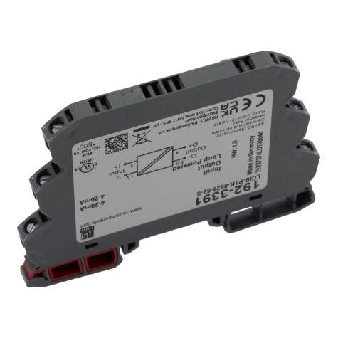 RS PRO Signalwandler, Analoger Signalwandler, Strom 4 20mA EIN / Strom 4 20mA AUS DIN-Schiene (1923391)