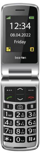 BEA-FON - Beafon SL605, Klappgehäuse, Single SIM, 6,1 cm (2.4 ), 1,3 MP, 1050 mAh, Schwarz
