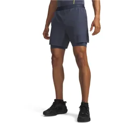 UNDER ARMOUR Vanish Elite 2in1 Shorts Herren 044 - downpour gray/downpour gray S