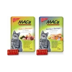 Mac's Cat Pouch Pack Ente & Shrimps 100 g