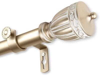 InStyleDesign Risler 1 inch Diameter Adjustable Curtain Rod