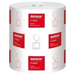 KATRIN Handtuchrolle Classic System Towel M2 460102 weiß 6 Rollen