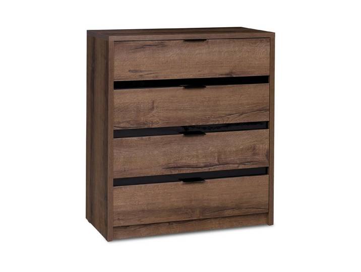 KONSIMO® Schubkastenkommode MERO Kommode, mit Schubladen,Holztextur,zeitloses Design