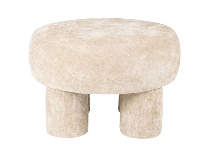 Hocker, beige