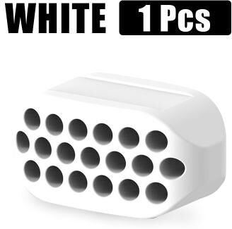 Friendly Fresh Finds Silicone Jaw Exerciser For Jawline Toning & Double Chin Reduction Facial Fitness Tool white 1 Pcs
