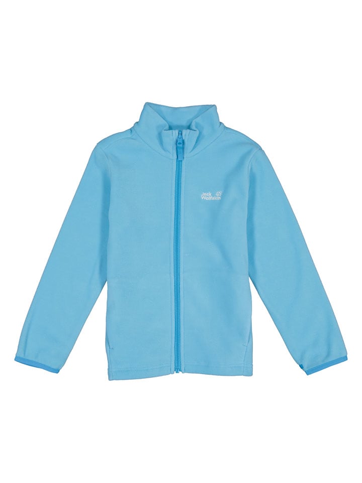 Jack Wolfskin Fleecejacke "Taunus" in Hellblau - 128