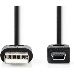 Nedis CCGT60300BK10 (1 m, USB 2.0), USB Kabel