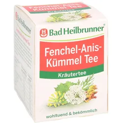 BAD Heilbrunner Fenchel-anis-kümmel Tee 8X2,0 g