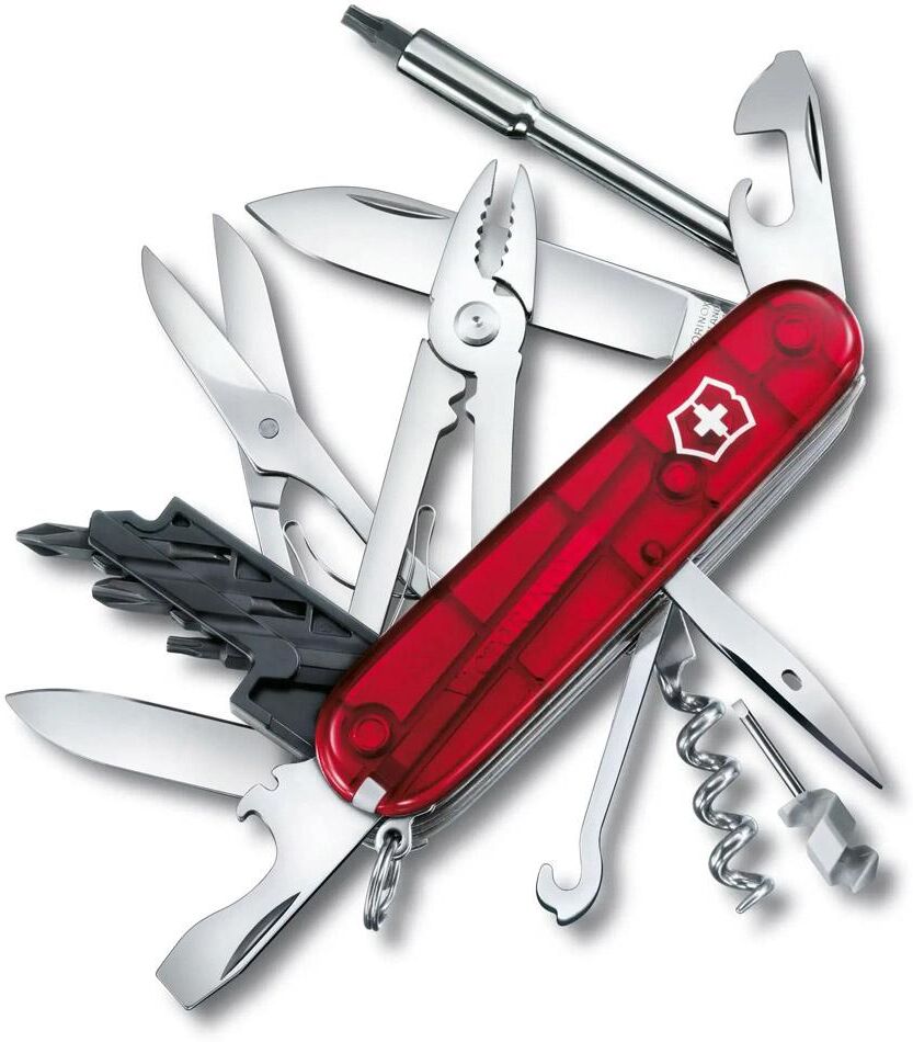 Victorinox  - Cyber Tool M Red Translucide - Couteaux