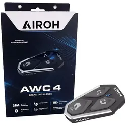 Airoh AWC4, Kommunikationssystem - Schwarz/Silber