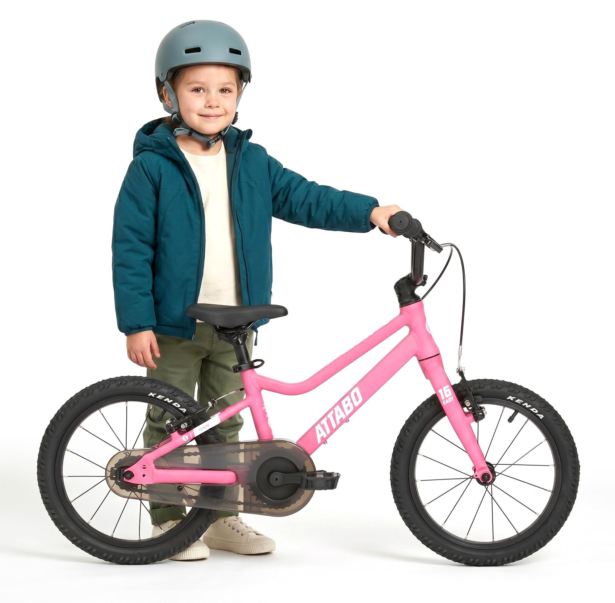 Kinderfahrrad 16 Zoll, 5,9 kg, Alu-Rahmen, V-Bremse