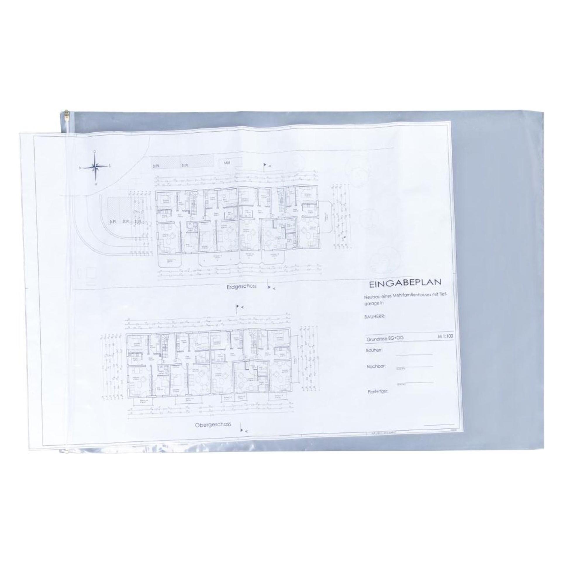 WhiteLabel Planschutzhülle DIN A1 640 x 900 mm (A1) (4260369371104-134197.0640)