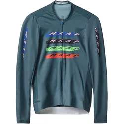 MAAP Evade X Pro Air LS Jersey 3.0 Langarm Fahrradtrikot Herren - uniform blue - M