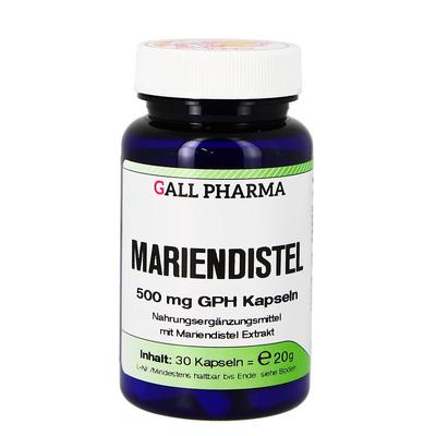 Mariendistel 500 mg GPH Kapseln 30 St