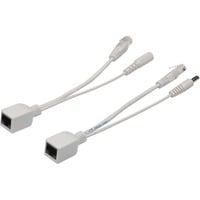 PoE-Kabelset, Adapter weiß, passiv