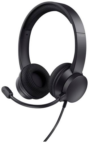 Trust HS-260 Computer Over Ear Headset kabelgebunden Stereo Schwarz
