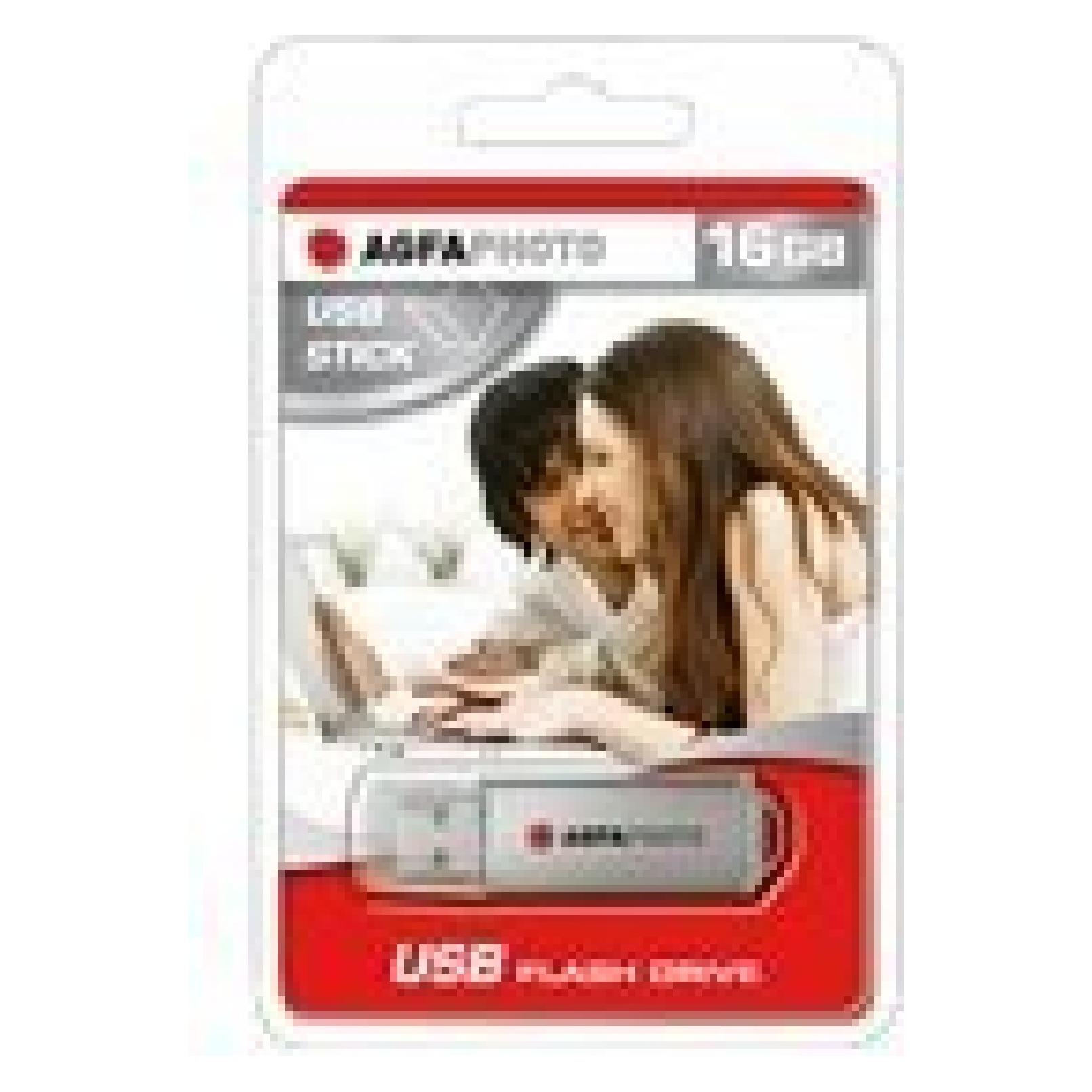 Agfaphoto USB 2.0 silver 4GB (4 GB, USB-A) (10511)