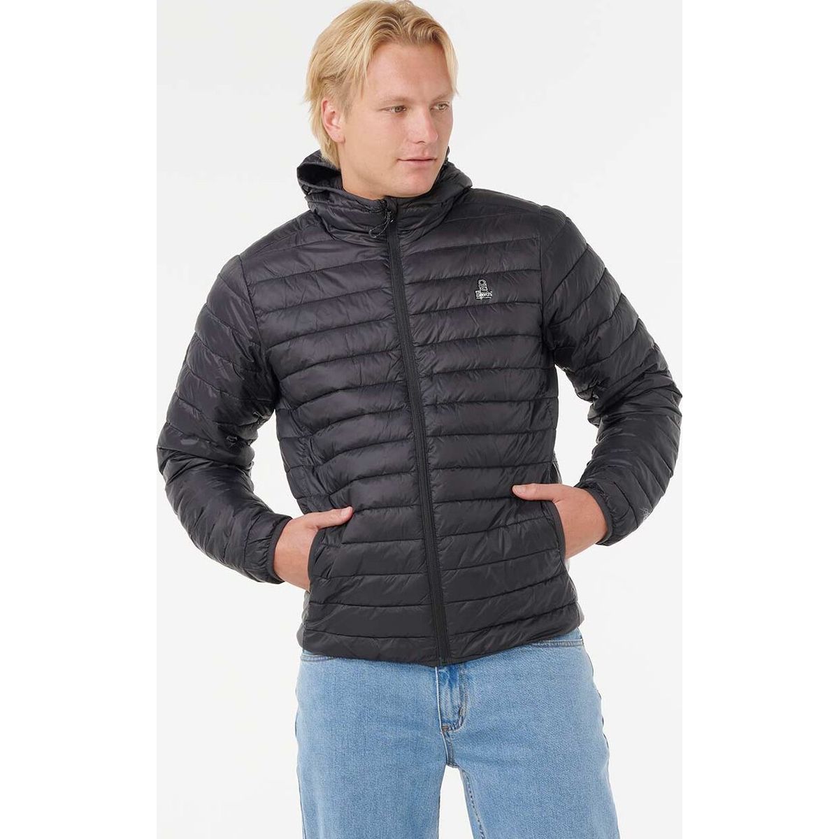 RipCurl Anti Series Search Puffer Hood black (0090) M 023MJA_0090_M