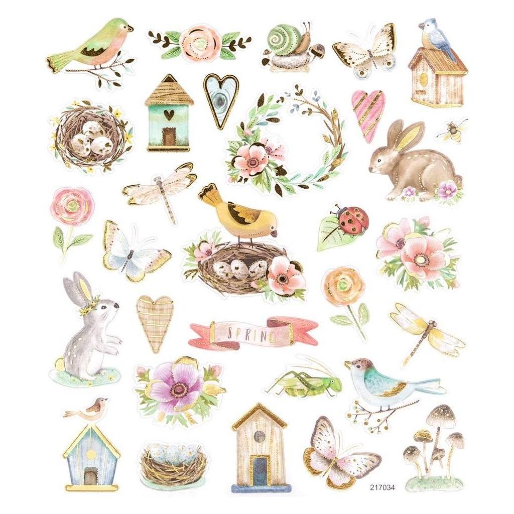 Dalprint Hauch des Frühlingsaufklebers 31 Stk (31 Sticker) (47593515)