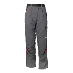 Bundhose "HIGHLINE" - 114 - schiefer/schwarz/rot