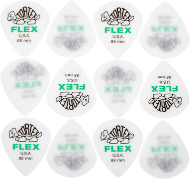 Dunlop Tortex Flex Jazz III XL 0.88 Weiß