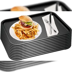 APS 10er Set APS Fast Food-Tablett/Serviertablett 41 x 30,5 cm, H: 2 cm