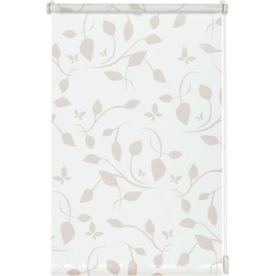 Seitenzugrollo GARDINIA "EASYFIX Rollo", weiß, B:80cm H:180cm, Polyester, Rollos, Seitenzugrollo, mit Scandinavian Motiv