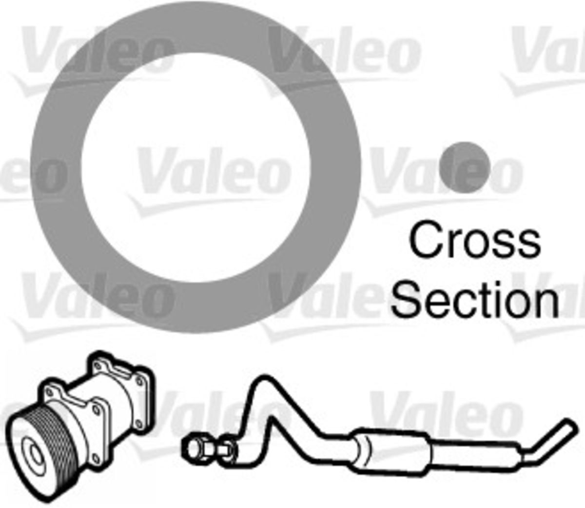 Kit de conversion, climatisation VALEO 509300