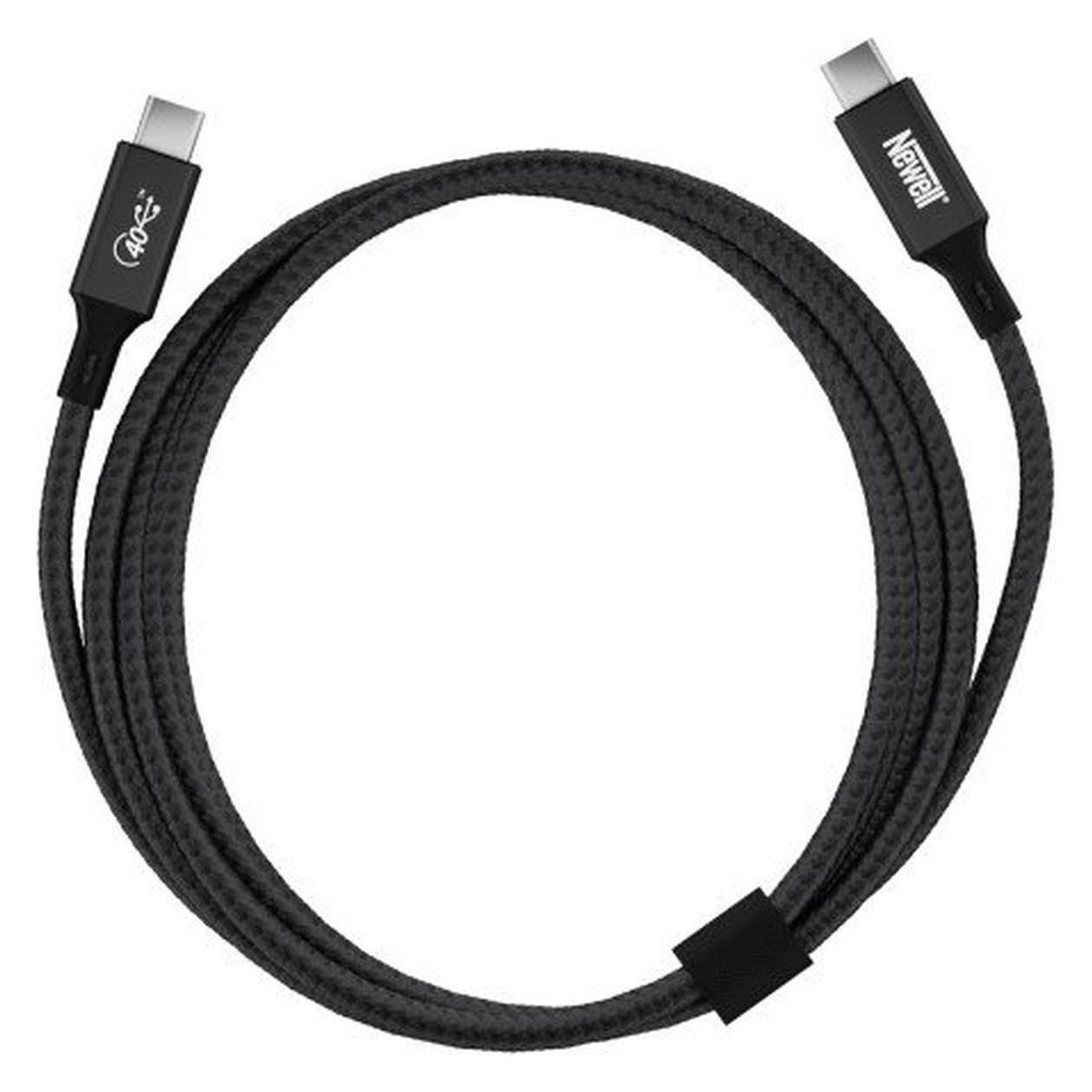 Newell USB-C - USB-C 4.0-Kabel - 1 m, Graphit (USB) (KABEL NEWELL USB-C - USB-C 4.0 - 1 M, GRAFITOWY)